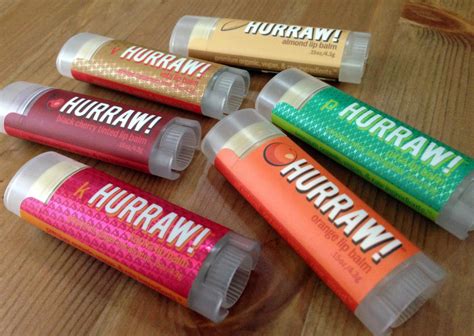 Hurrah for Hurraw Vegan Lip Balms! - Vegan Beauty Review | Vegan and Cruelty-Free Beauty ...