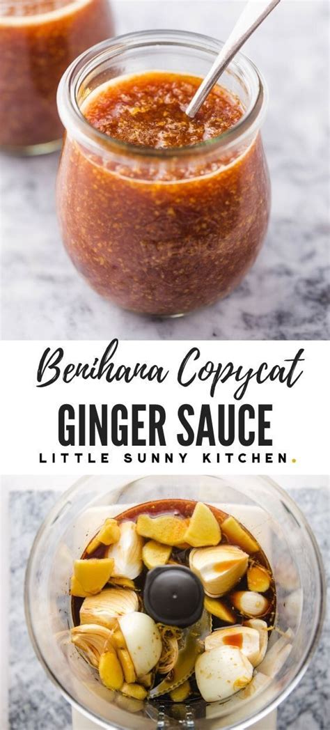 Benihana ginger sauce recipe – Artofit