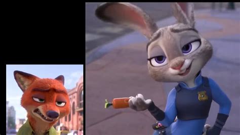 So you know those scenes in Zootopia... - YouTube