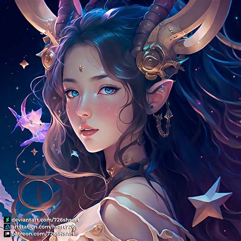 ArtStation - (16) Capricorn - The Twelve Zodiac | Artworks