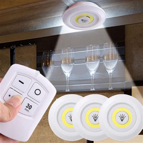 LED Light with Remote Control - Set of 3 – Megamall Online Store