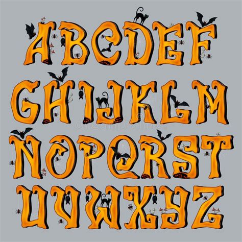 Creepy Halloween Font