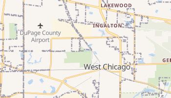 Current local time in West Chicago, Illinois