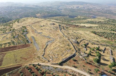 Prophet Joshua's Mount Ebal altar site harmed by Palestinian road work ...