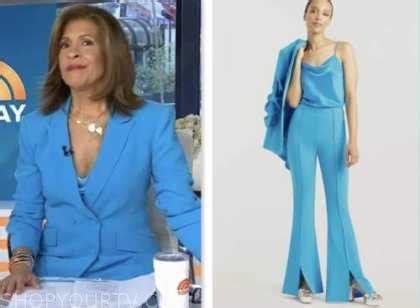 The Today Show: April 2023 Hoda Kotb's Blue Double Breasted Blazer and ...