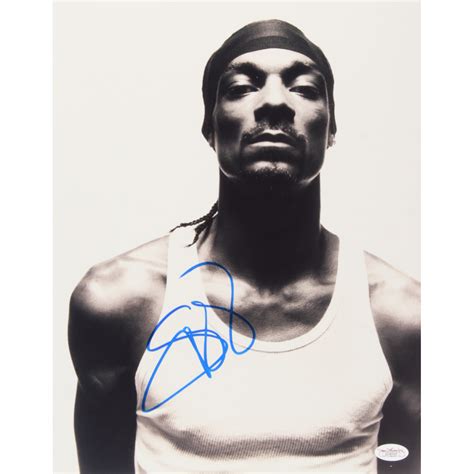 Snoop Dogg Signed 11x14 Photo (JSA COA) | Pristine Auction