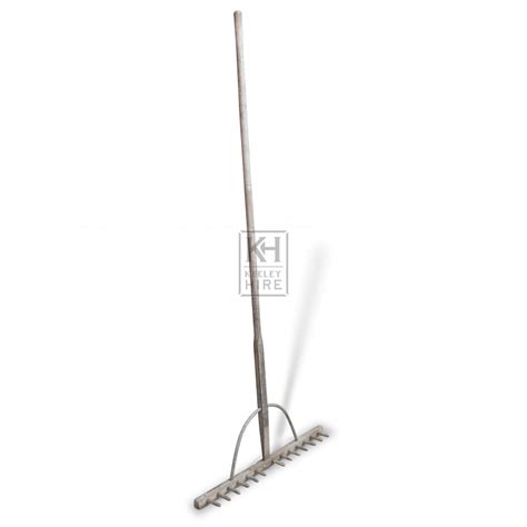 Medieval Prop Hire » Wooden Rake - Keeley Hire