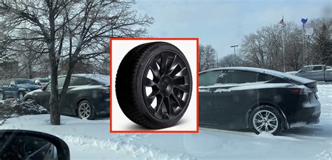 Tesla launches second Model Y wheel and tire winter package - Electrek