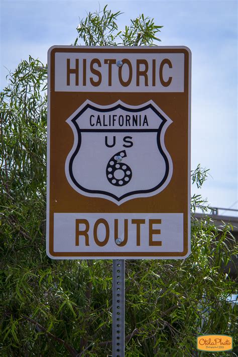 Sign | Historic Route US 6 through Santa Clarita via Sierra … | Flickr