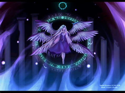 Touhou Challenge #9 - Sariel by CryptMyst on DeviantArt