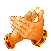 Excellent Hands Clapping Sticker GIF | GIFDB.com