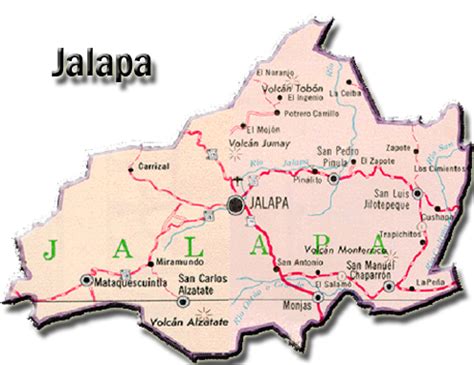 Xalapa Mexico Map