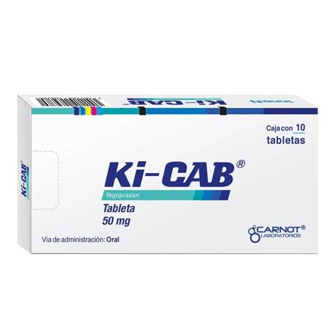 Ki-Cab Tegoprazan 50 mg 10 tabletas || Bodega Aurrera Despensa a tu Casa