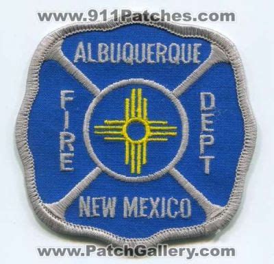 New Mexico - Albuquerque Fire Department (New Mexico) - PatchGallery.com Online Virtual Patch ...