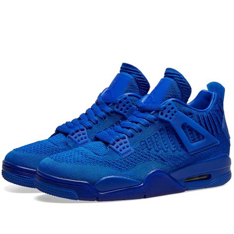 Air Jordan 4 Retro Flyknit Hyper Royal & Black | END. (UK)