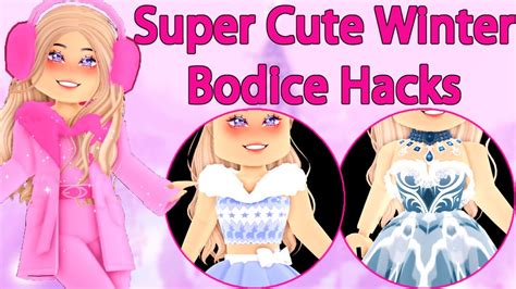 Super Cute Winter Bodice And Corset Combo Hacks Royale High - YouTube