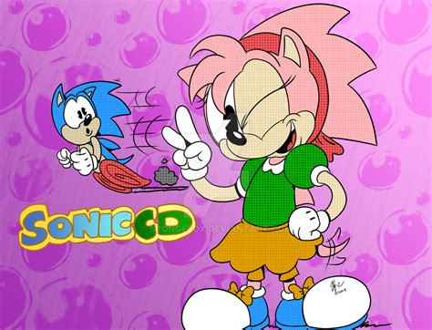 Sonic CD-amy-versary by spongefox on DeviantArt