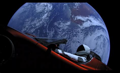 Starman, atop the SpaceX Falcon Heavy, goes rogue and into deep space!