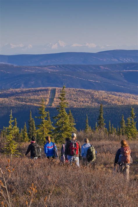 University of Alaska Fairbanks - Hiking in Alaska.