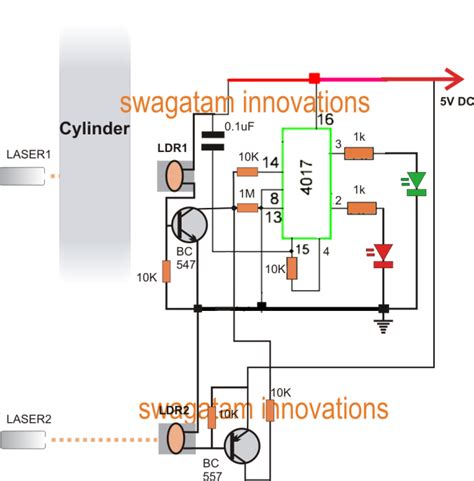 Industrial Motion Sensor Circuit | Circuit Diagram Centre