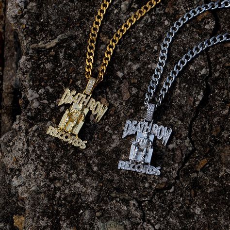 Iconic Iced Out Tupac Death Row Chain | ubicaciondepersonas.cdmx.gob.mx