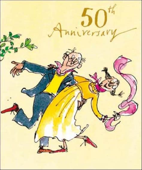 Quentin Blake 50th Anniversary Greeting Card | Cards | Love Kates