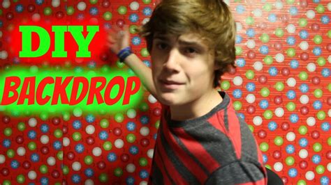 DIY Christmas Backdrop - YouTube