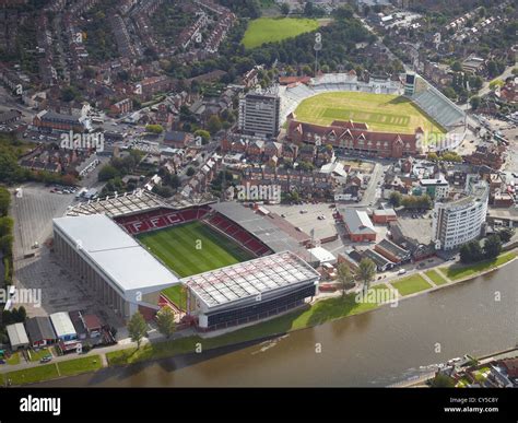 Notts Forest Football Stadium, and Trent Bridge Cricket Ground ...