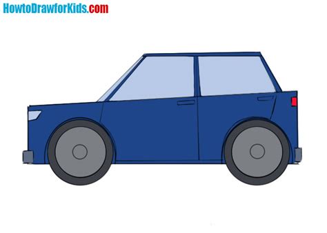 How to Draw a Cartoon Car - Easy Drawing Tutorial