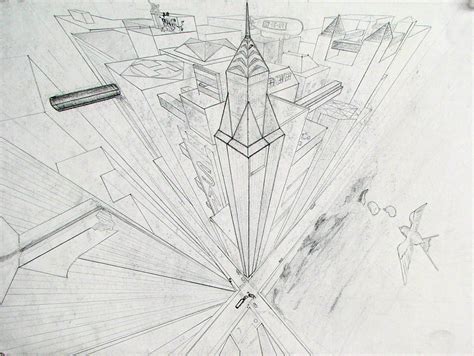 Cityscape 3 point perspective by Jinzo-eX on DeviantArt