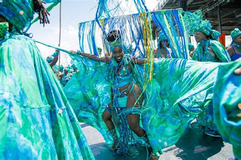 Carnival Show, Blue Bikini Bottoms, Port Of Spain, Caribbean Carnival ...