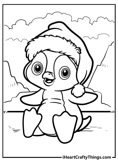 Penguin Coloring Pages Printable