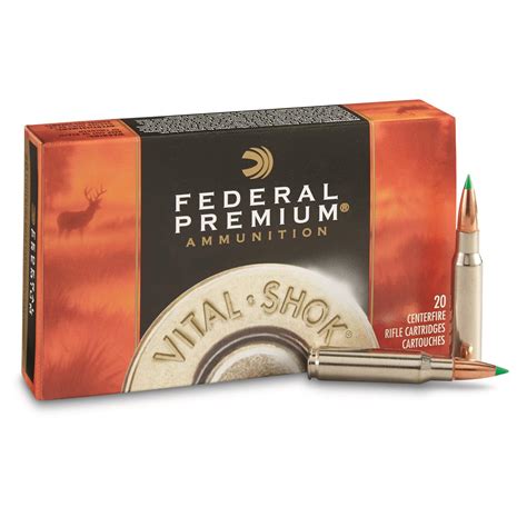 Federal Premium Vital-Shok Ammunition 308 Winchester 150 Grain Nosler – Rebel Gun Works