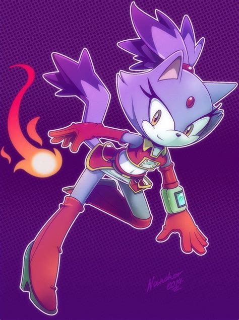 Blaze the cat with a new design by nancher on DeviantArt | Sonic and ...