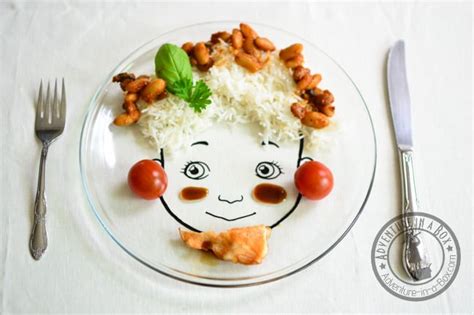 Food Face Plate Designs | Adventure in a Box