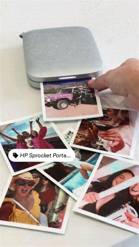 HP Sprocket Instant Photo Printer | Photo printer, Mini printer, Photo ...