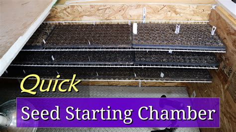 DIY Germination Chamber: Fast and Consistent Seed Starting - YouTube