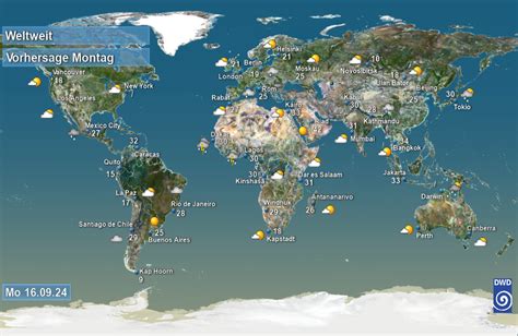 Wetter und Klima - Deutscher Wetterdienst - Wetter Europa und weltweit