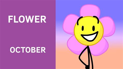 BFB Character Of The Month: Flower - YouTube