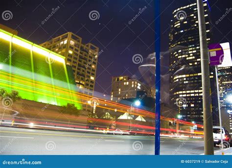 Los Angeles City at night stock image. Image of concert - 6037219