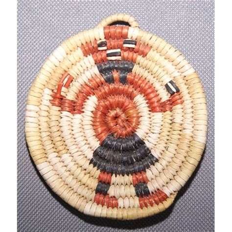 HOPI BASKETRY PLAQUE