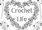 Crochet Coloring Pages PDF FILE  Etsy sketch template