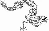 Legendary Pokemon Coloring Pages Mega Rayquaza Smogon sketch template