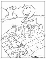 Free BARNEY Coloring Pages For Download Printable PDF sketch template
