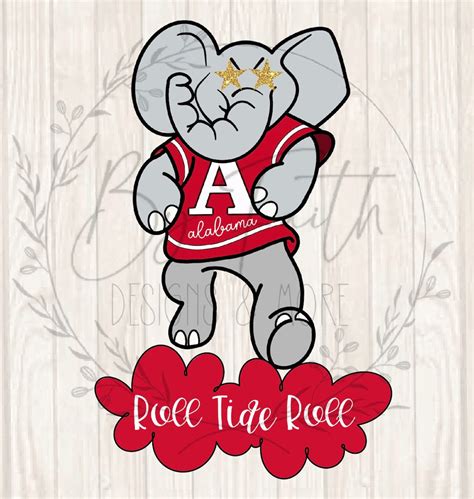 Alabama Big Al Png Big Al Png Alabama Football PNG Rolltide - Etsy