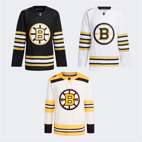 Boston Bruins Unveil Three New ‘Centennial’ Jerseys for 2023-24 | Uni Watch