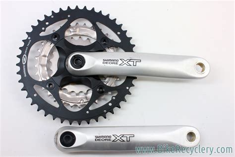 Shimano XT 9 Speed Crankset: FC-M751, 175mm, 44/32/22t, NOS w/Shop Wear ...