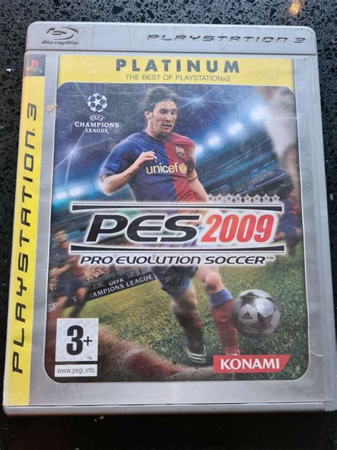 PRO EVOLUTION SOCCER 2009 PLATINUM PLAYSTATION 3 USED GAME PS3 | eBay