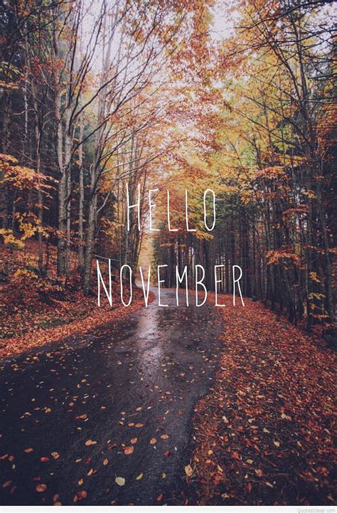 1080P Free download | Best Hello November , Sayings, quotes background ...