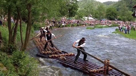 2013 Flößerfahrt Schiltach - Traditional Rafting Event Schiltach, Black Forest, Germany - YouTube